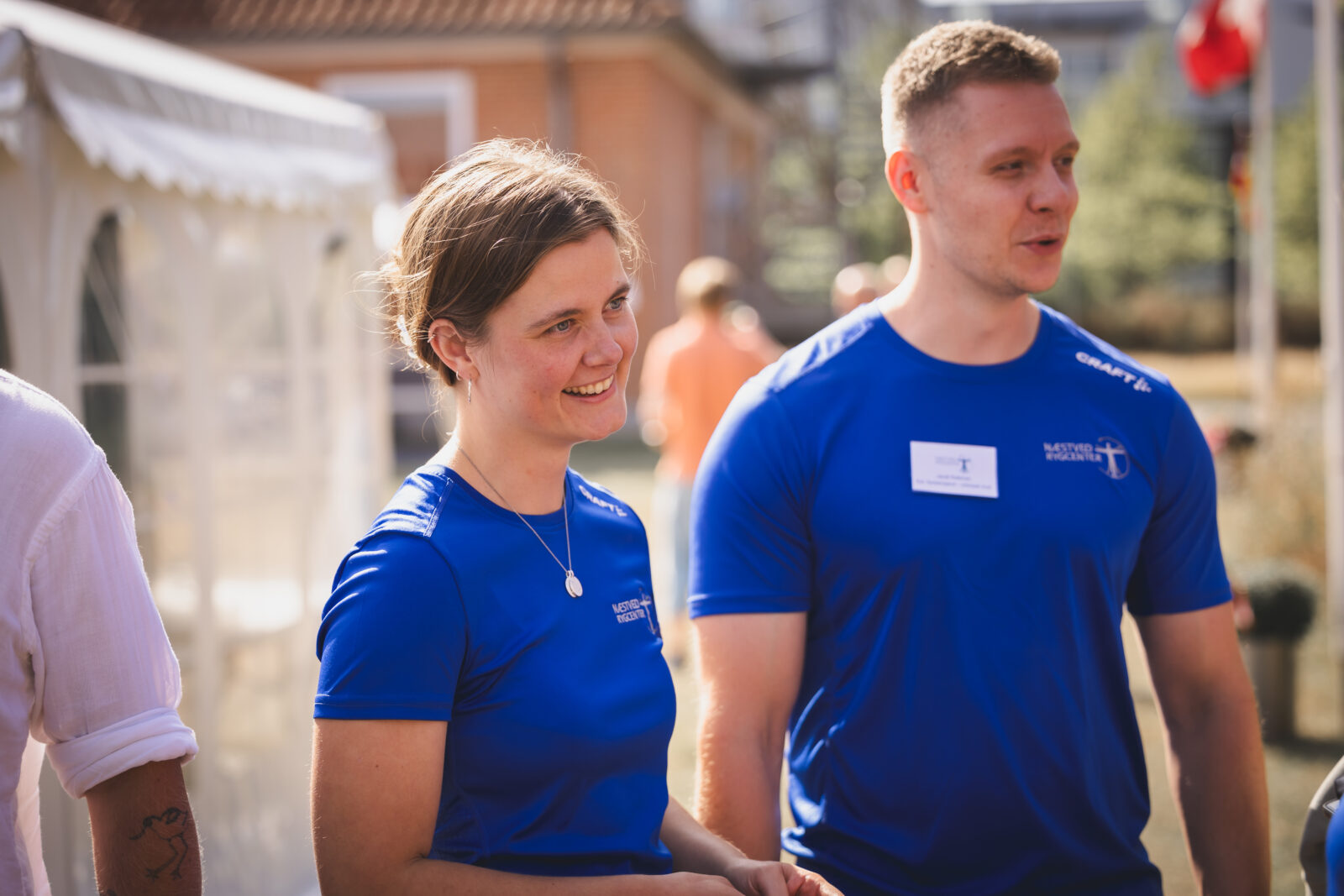 Nanna Mølgaard fysioterapeut og Jacob